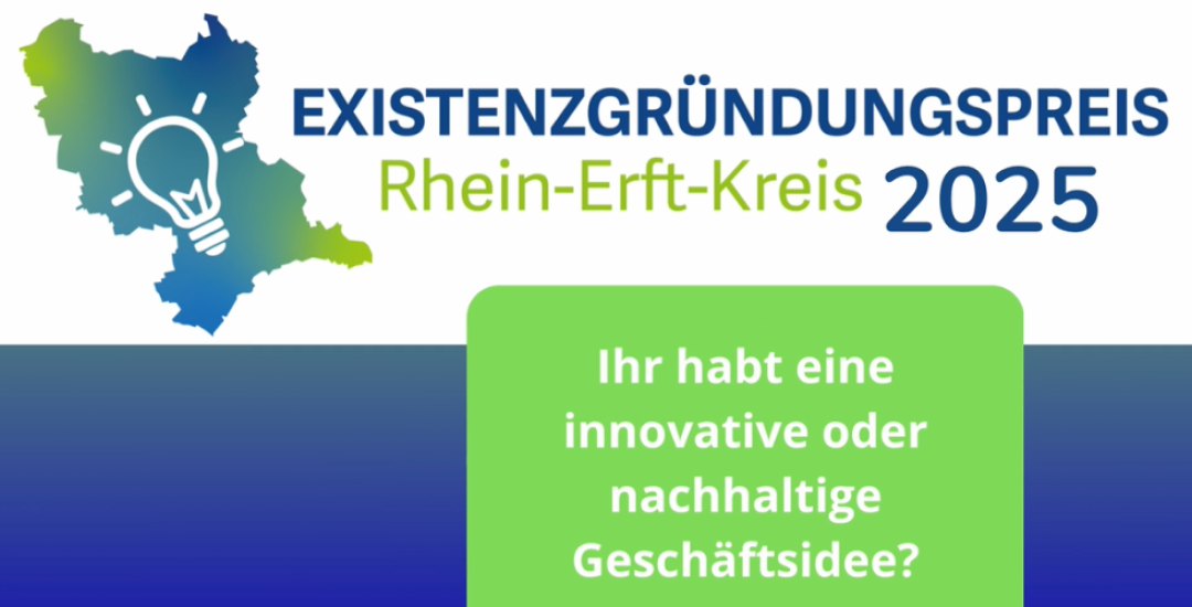 Existenzgründungspreis Rhein-Erft-Kreis 2025